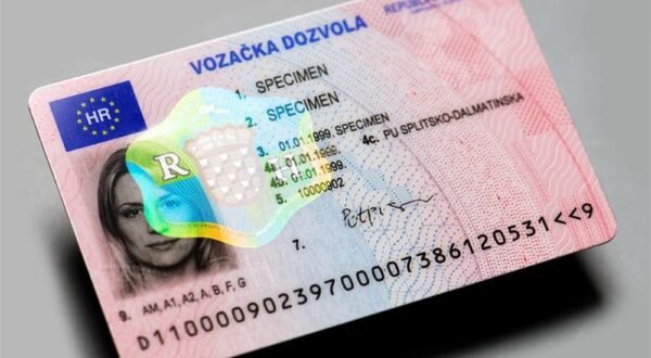 Kupite registriranu vozačku dozvolu