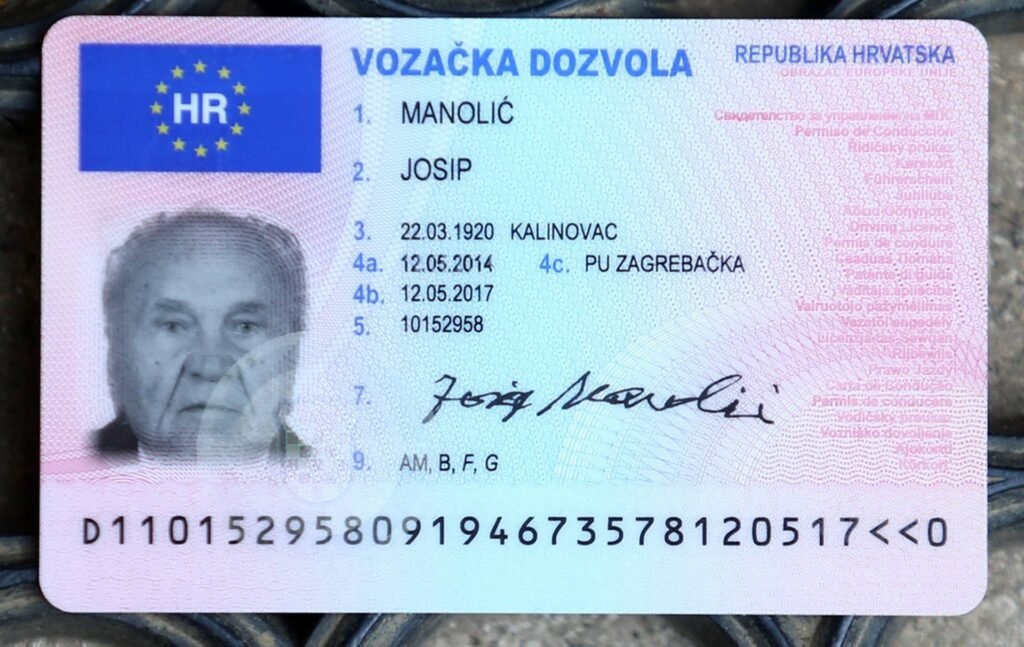 Kupite vozačku dozvolu u Hrvatskoj